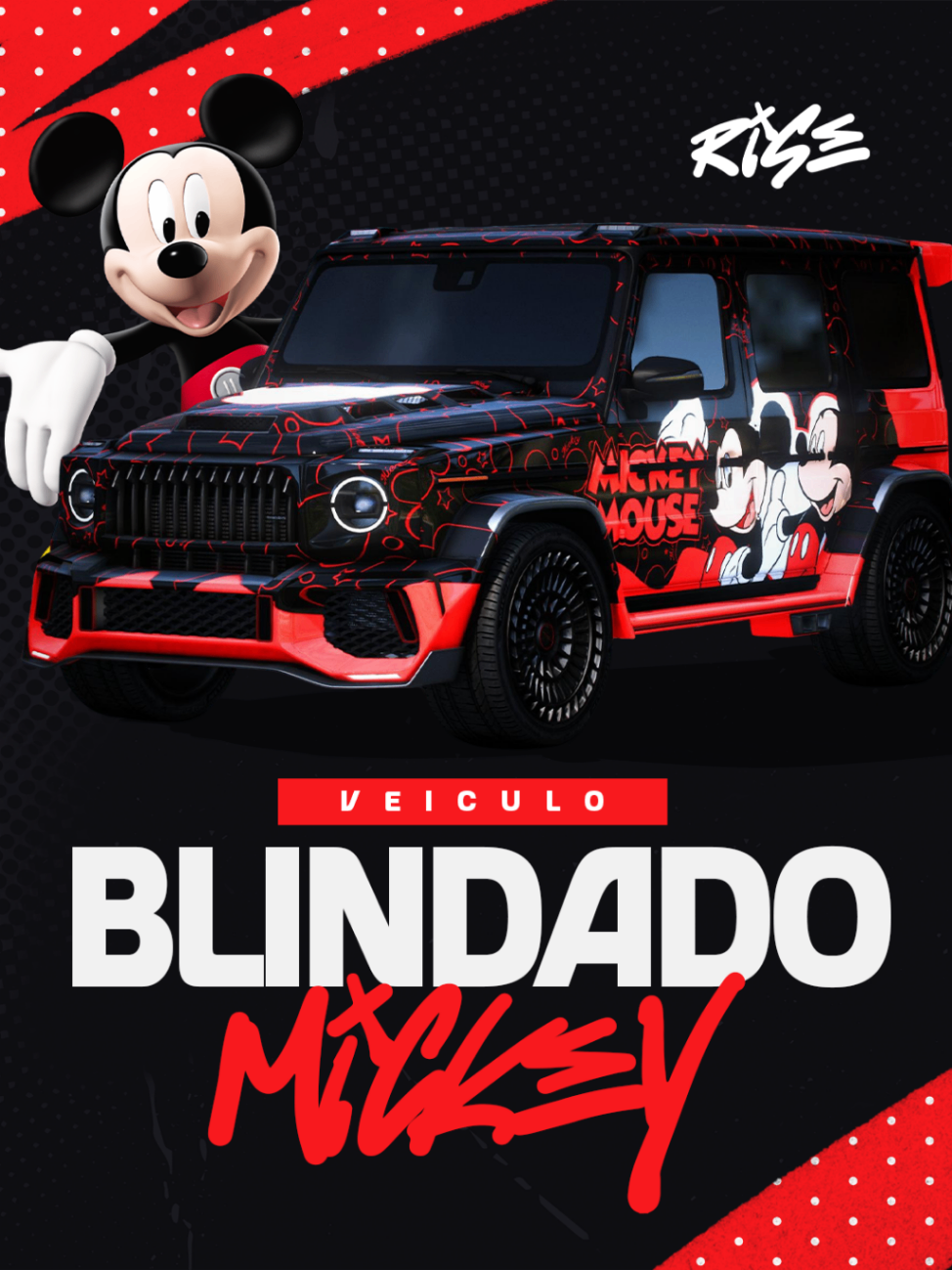Benefector MG Mickey Blindado