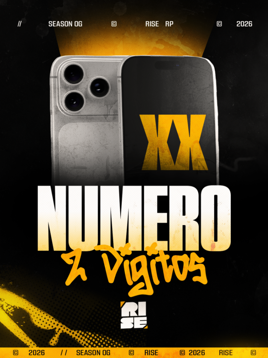Número Personalizado - 02 Dígitos