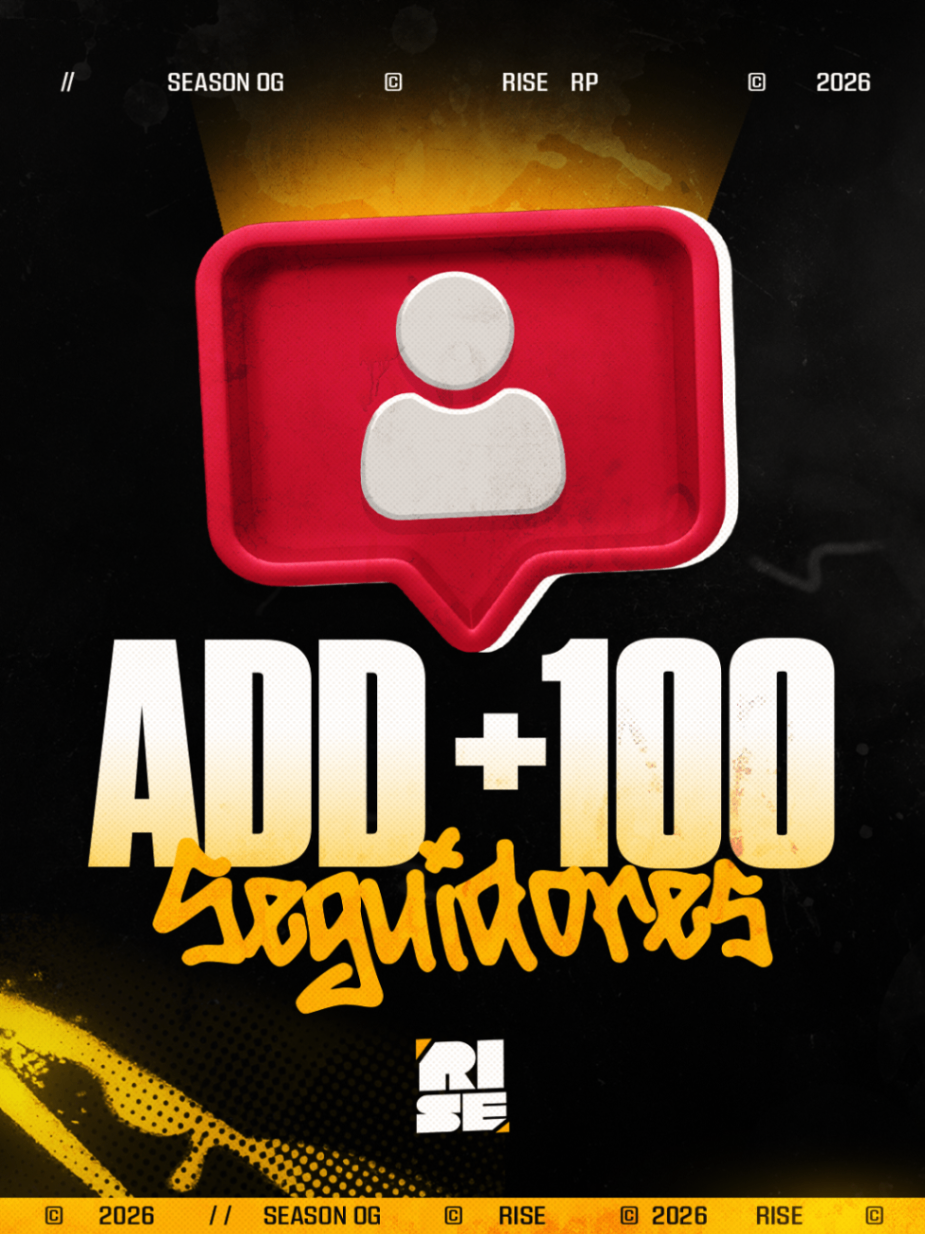 Adição de 100 Seguidores