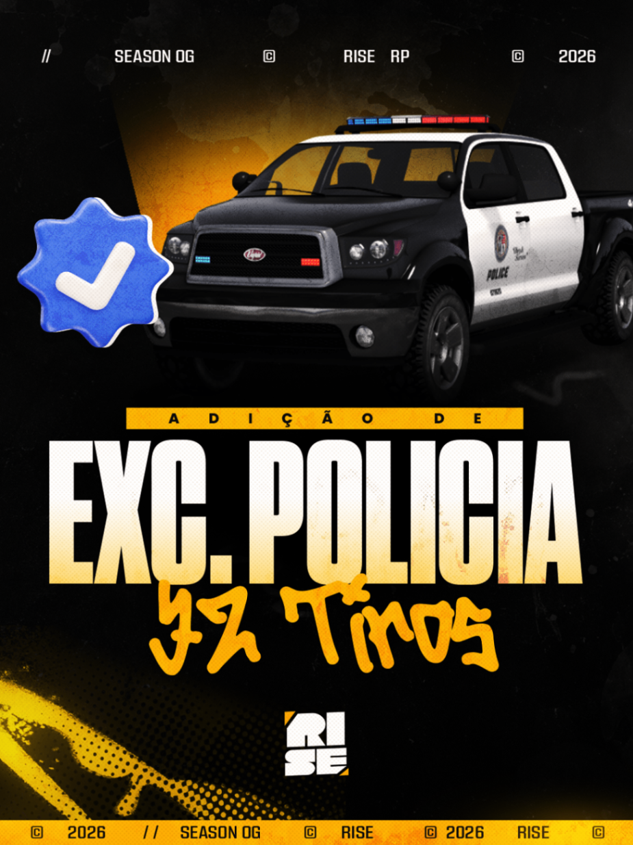 Viatura Blindada Exclusivo (32 Tiros)