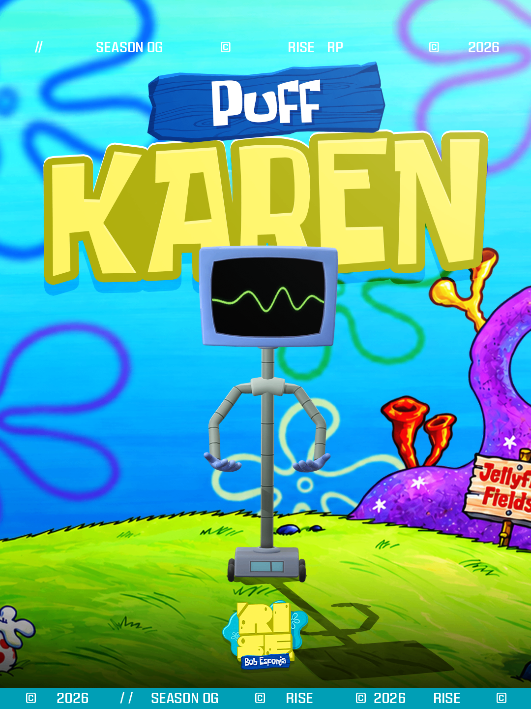 Puff Karen Bob Esponja