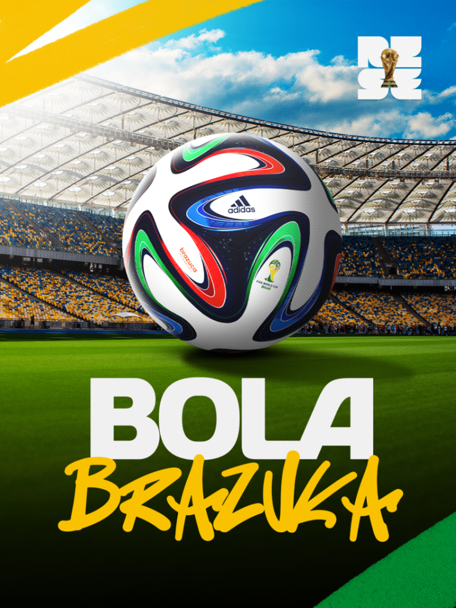Pelúcia Bola Brazuka